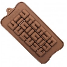 Форма для шоколада "Плитка лабиринт"